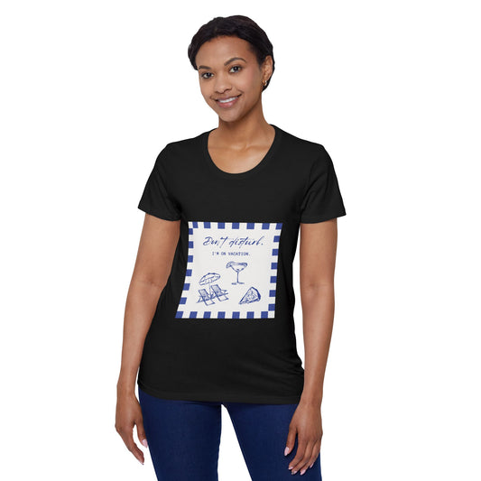 Beach Vibes Tee — “Don’t Disturb, I’m On Vacation” Shirt