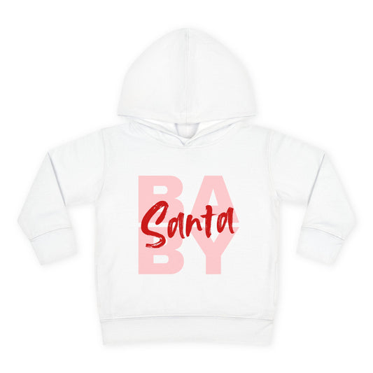 Baby Santa Toddler Hoodie — Cozy Holiday Kids Christmas Sweatshirt