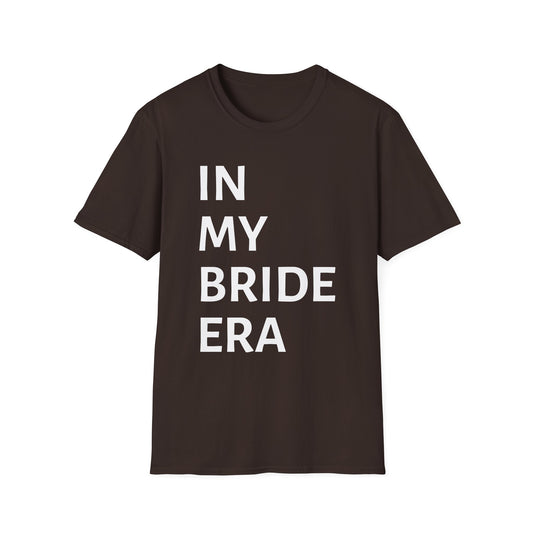 In My Bride Era Shirt — Chic Bachelorette & Wedding Planning Tee
