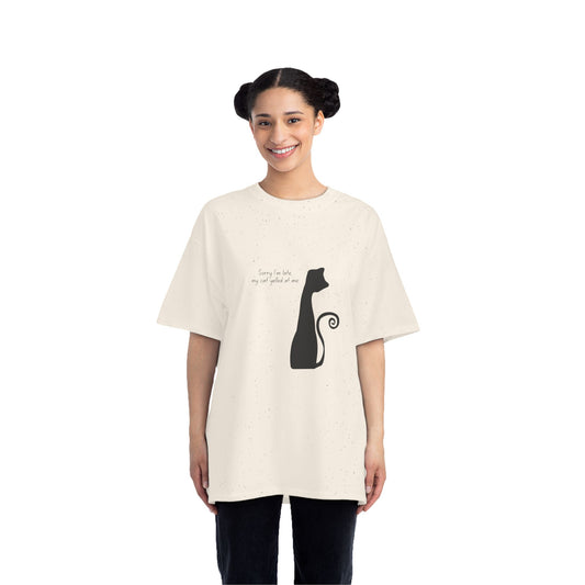 Cat Excuse UnisexT-Shirt — Minimalist Pet Lover Graphic Tee