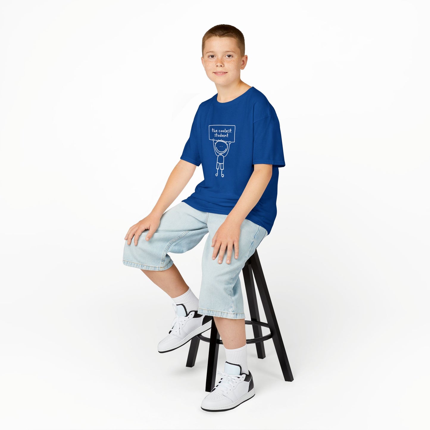 Cool Kid Stick Figure Tee
