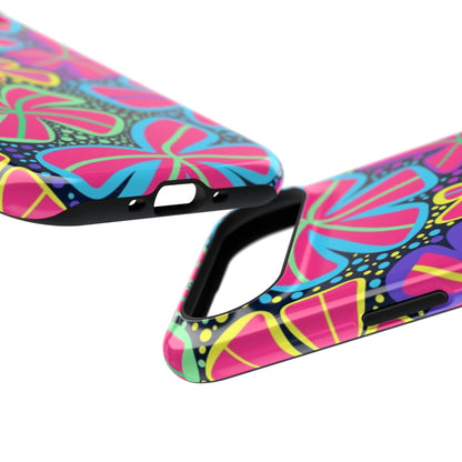 DriftKind Floral Case — Vibrant Butterfly Impact Cover