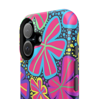 DriftKind Floral Case — Vibrant Butterfly Impact Cover