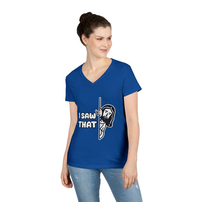 DriftKind Humor Tee — “I Saw That” Casual Women’s Top