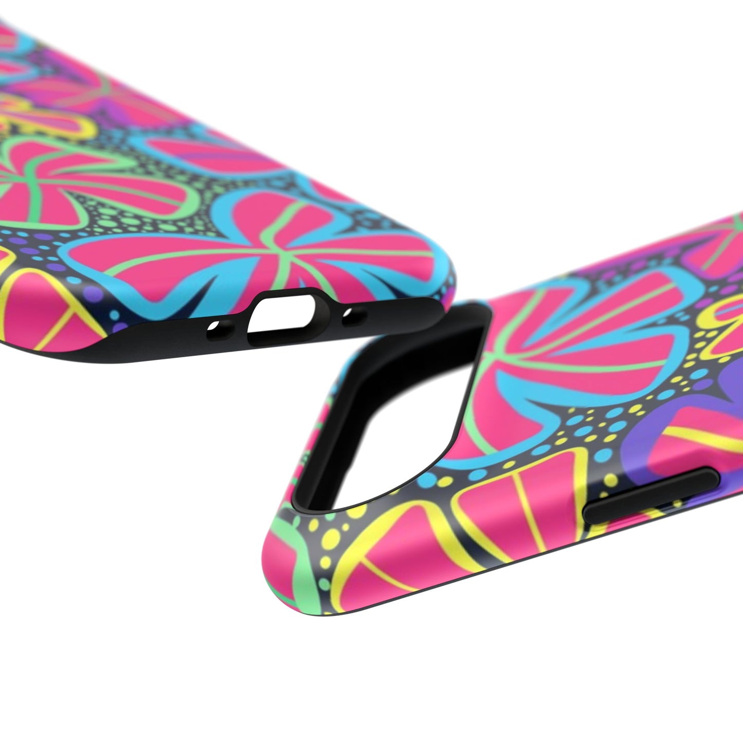 DriftKind Floral Case — Vibrant Butterfly Impact Cover