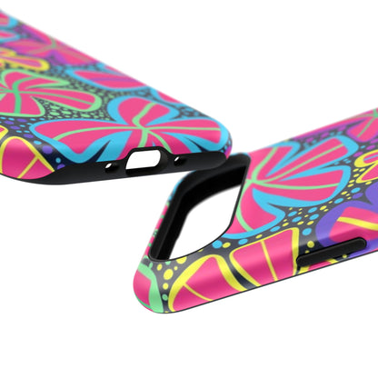 DriftKind Floral Case — Vibrant Butterfly Impact Cover