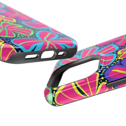 DriftKind Floral Case — Vibrant Butterfly Impact Cover