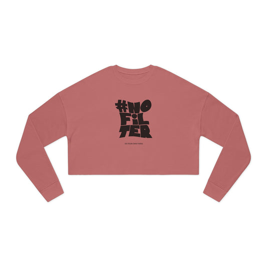 NO FILTER Cropped Sweatshirt