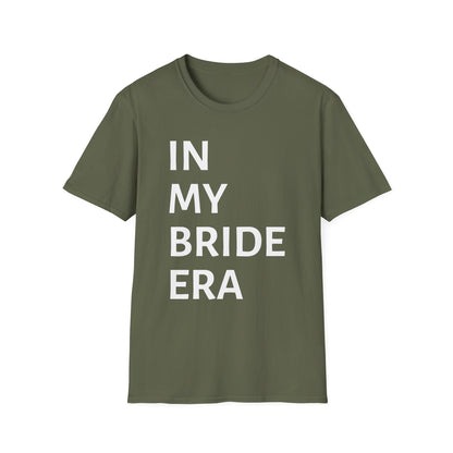 In My Bride Era Shirt — Chic Bachelorette & Wedding Planning Tee