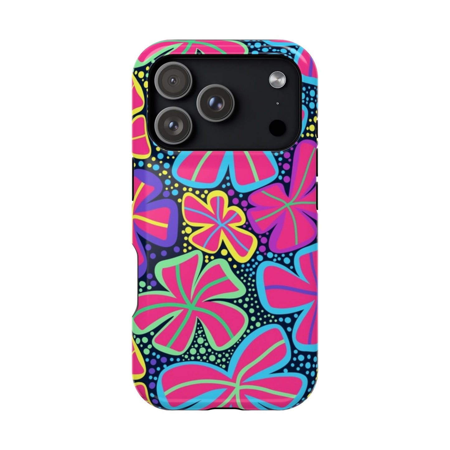 DriftKind Floral Case — Vibrant Butterfly Impact Cover
