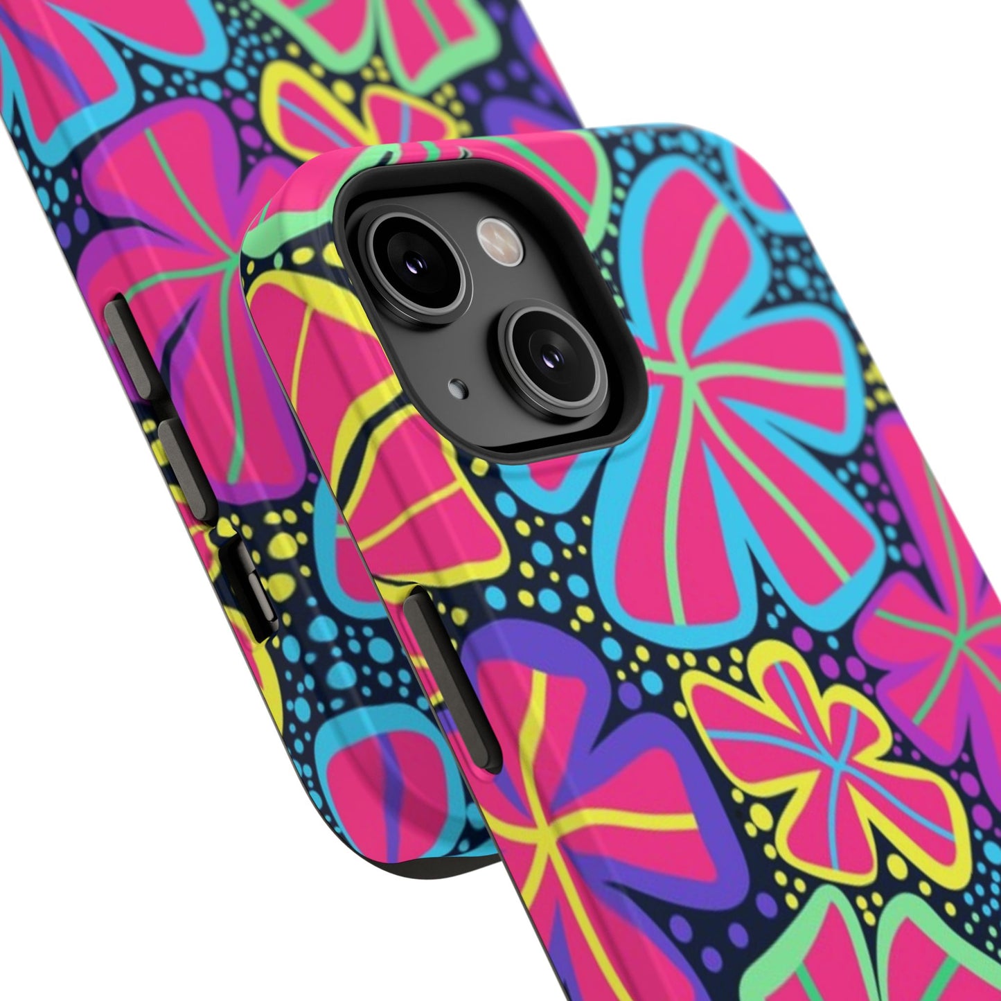 DriftKind Floral Case — Vibrant Butterfly Impact Cover