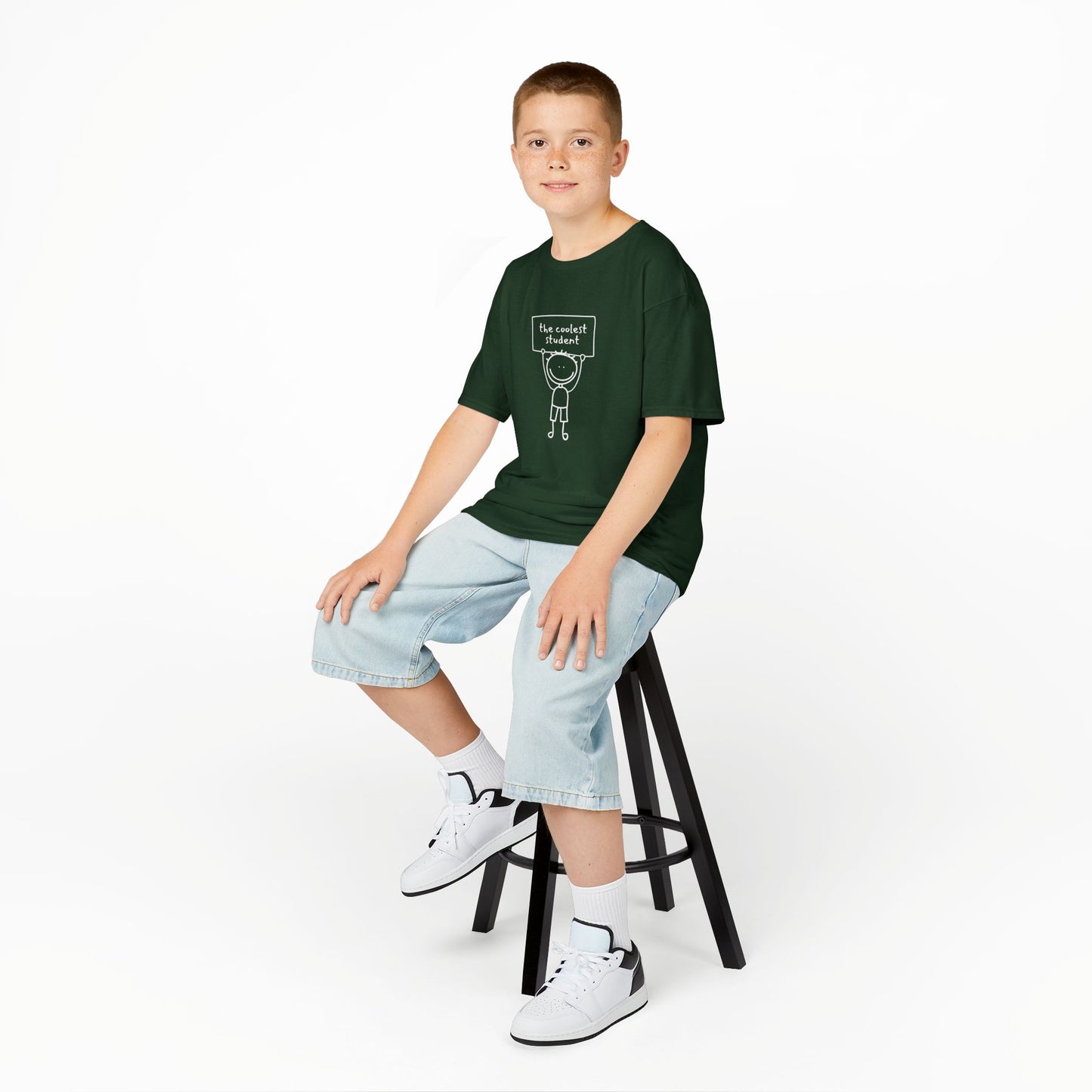 Cool Kid Stick Figure Tee