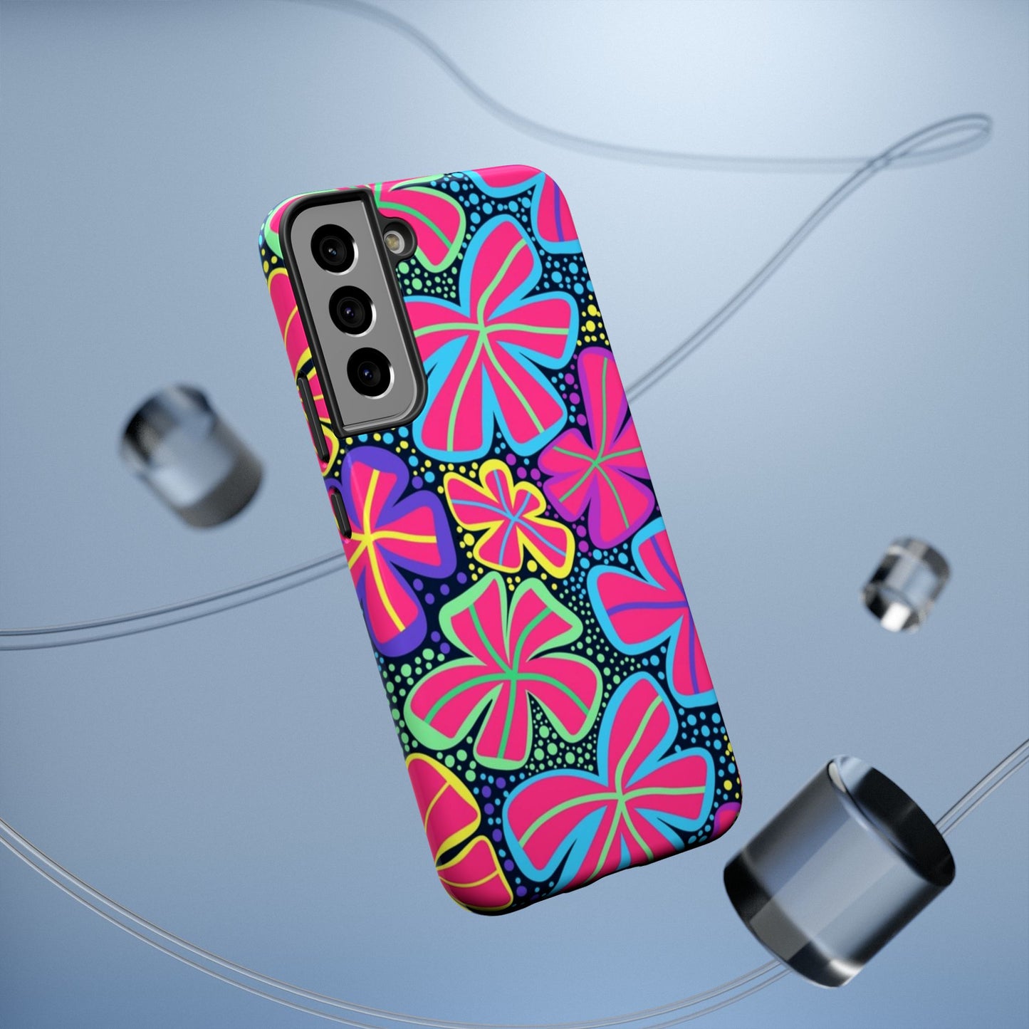 DriftKind Floral Case — Vibrant Butterfly Impact Cover