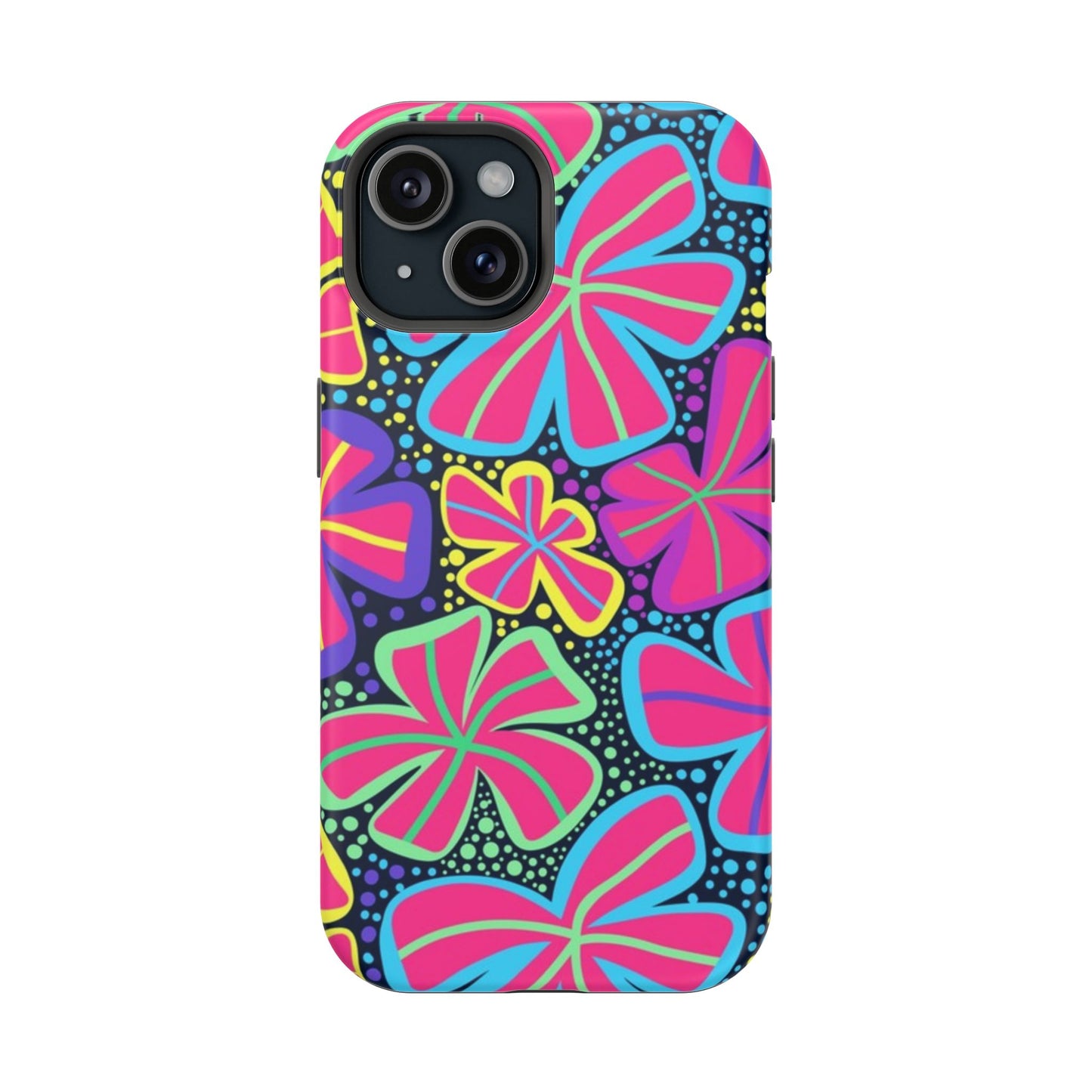 DriftKind Floral Case — Vibrant Butterfly Impact Cover