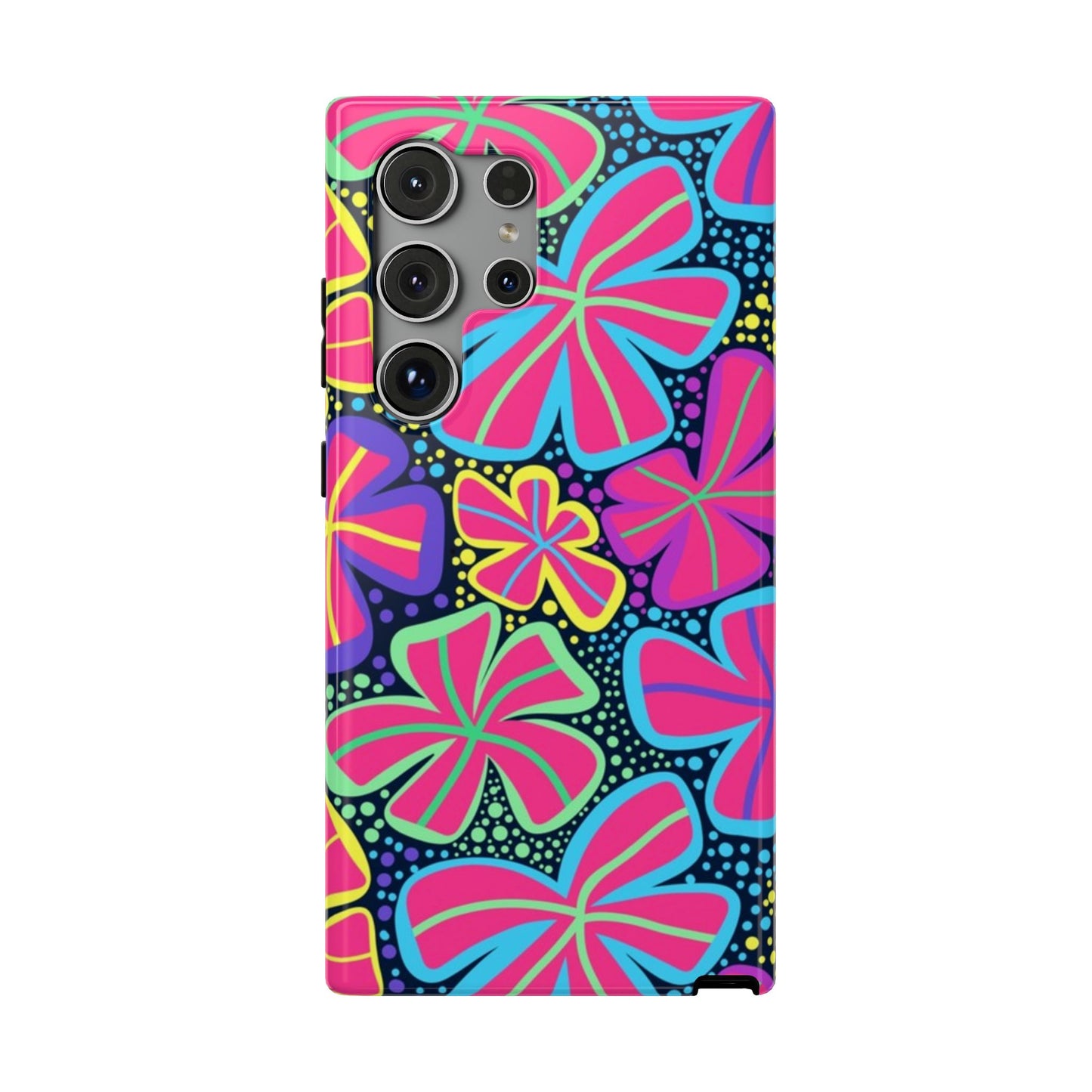 DriftKind Floral Case — Vibrant Butterfly Impact Cover