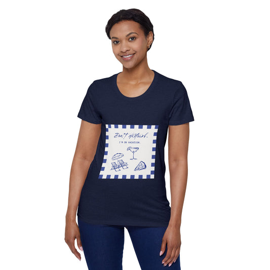 Beach Vibes Tee — “Don’t Disturb, I’m On Vacation” Shirt