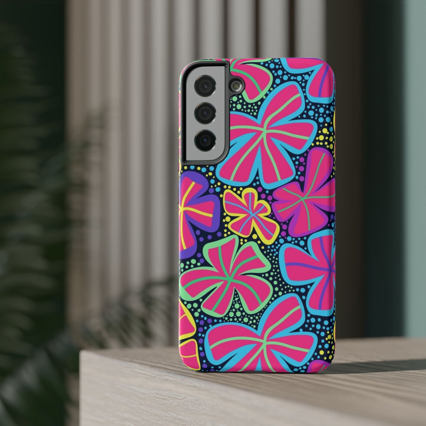 DriftKind Floral Case — Vibrant Butterfly Impact Cover