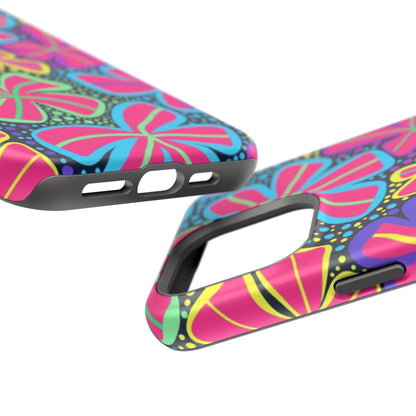 DriftKind Floral Case — Vibrant Butterfly Impact Cover