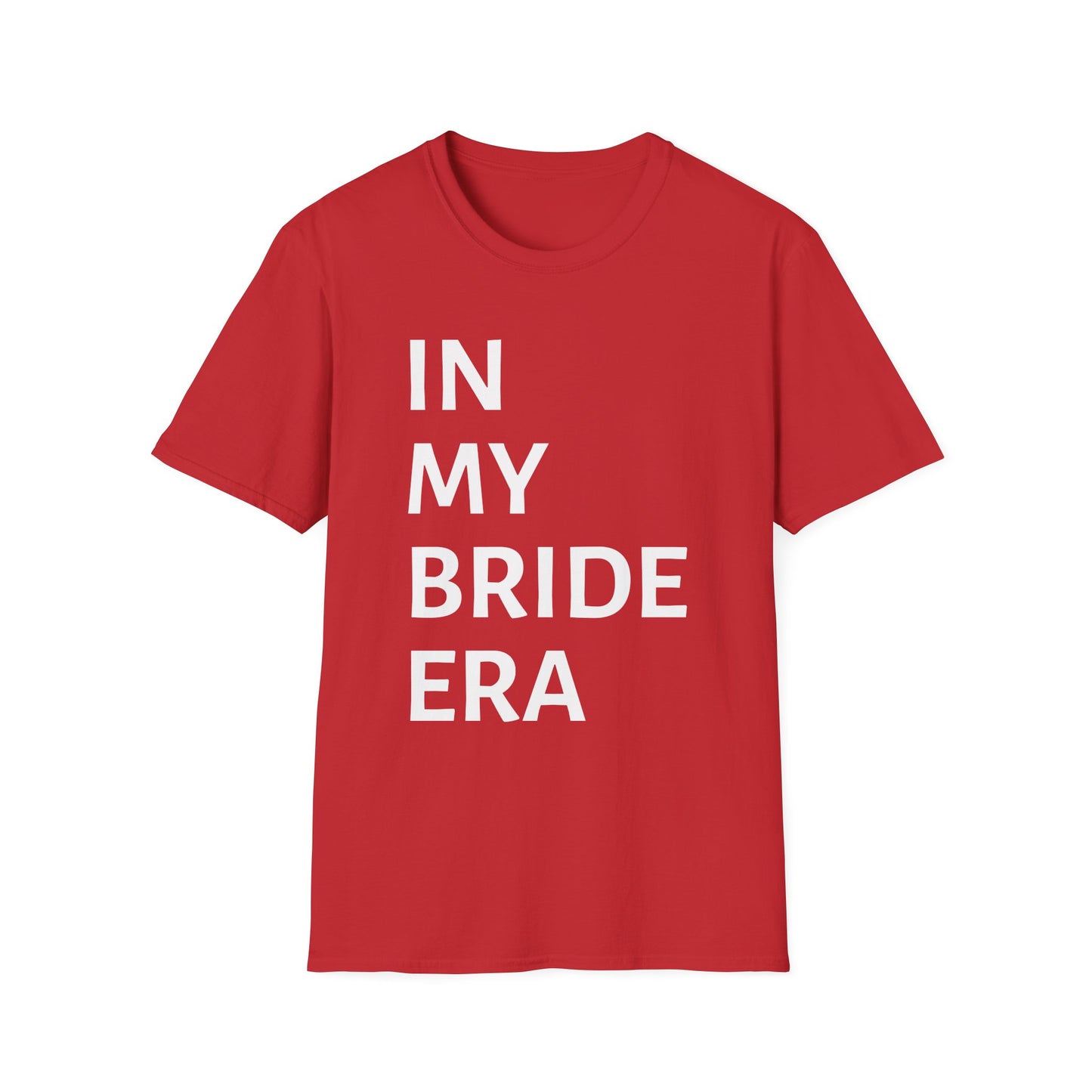 In My Bride Era Shirt — Chic Bachelorette & Wedding Planning Tee