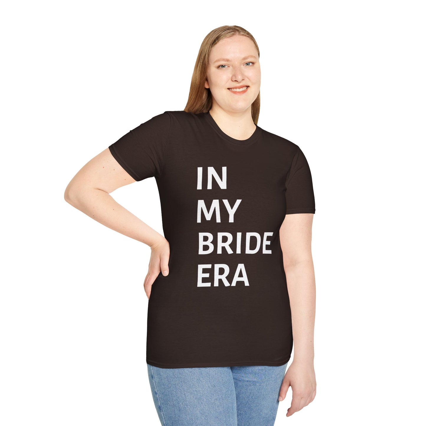 In My Bride Era Shirt — Chic Bachelorette & Wedding Planning Tee