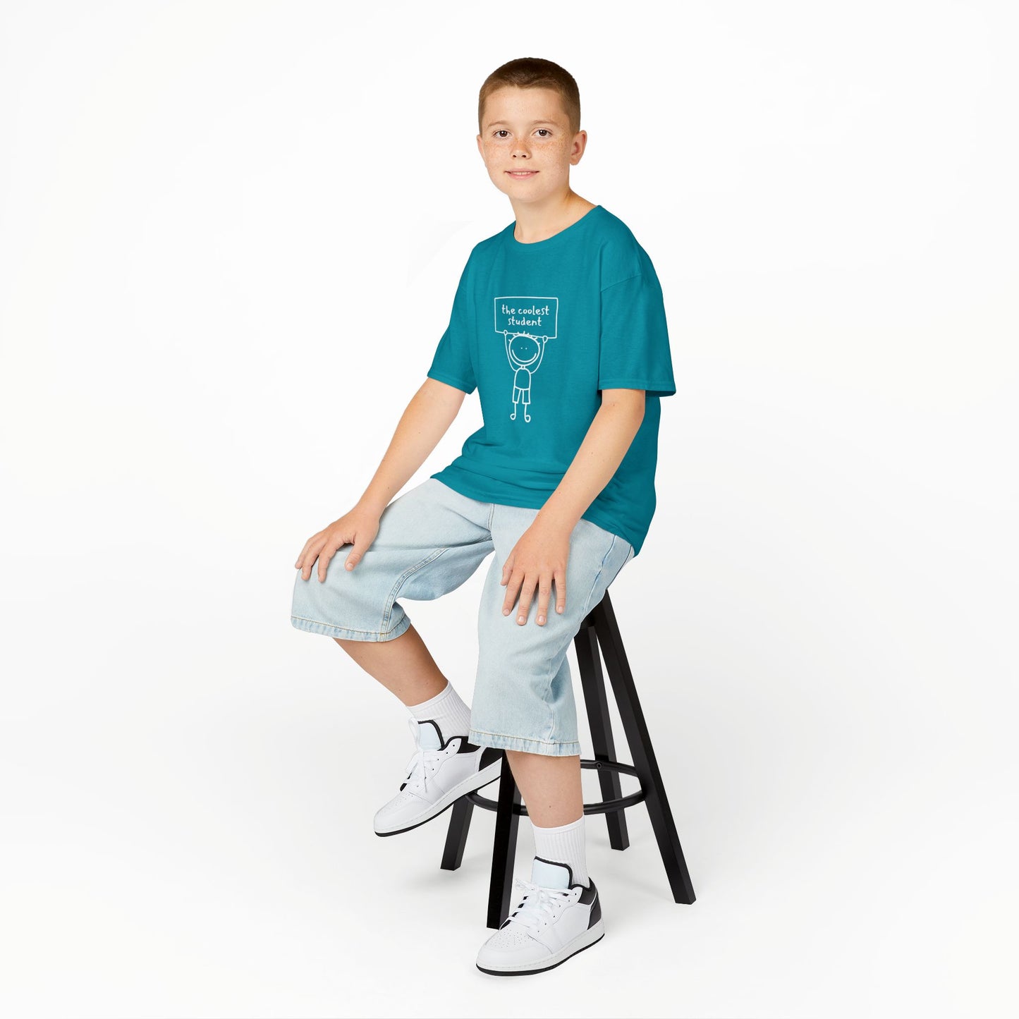 Cool Kid Stick Figure Tee