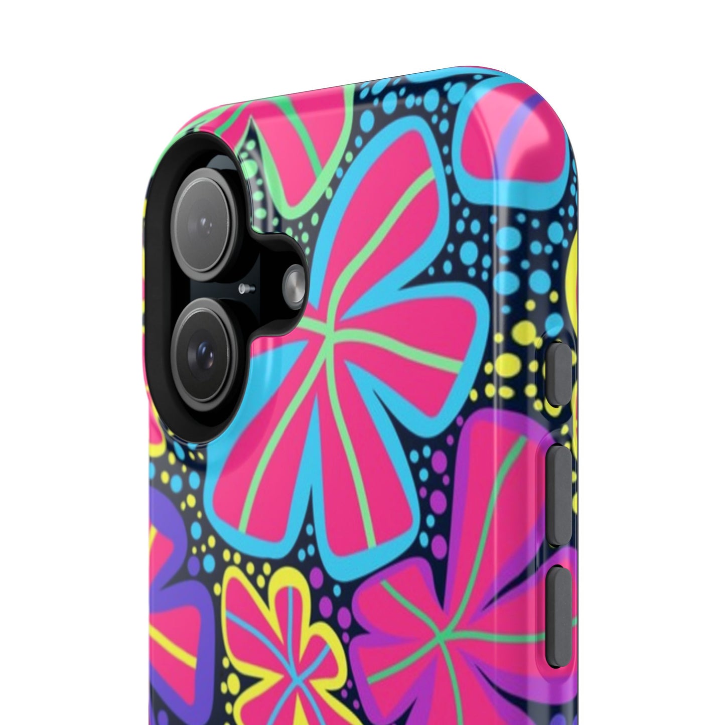 DriftKind Floral Case — Vibrant Butterfly Impact Cover