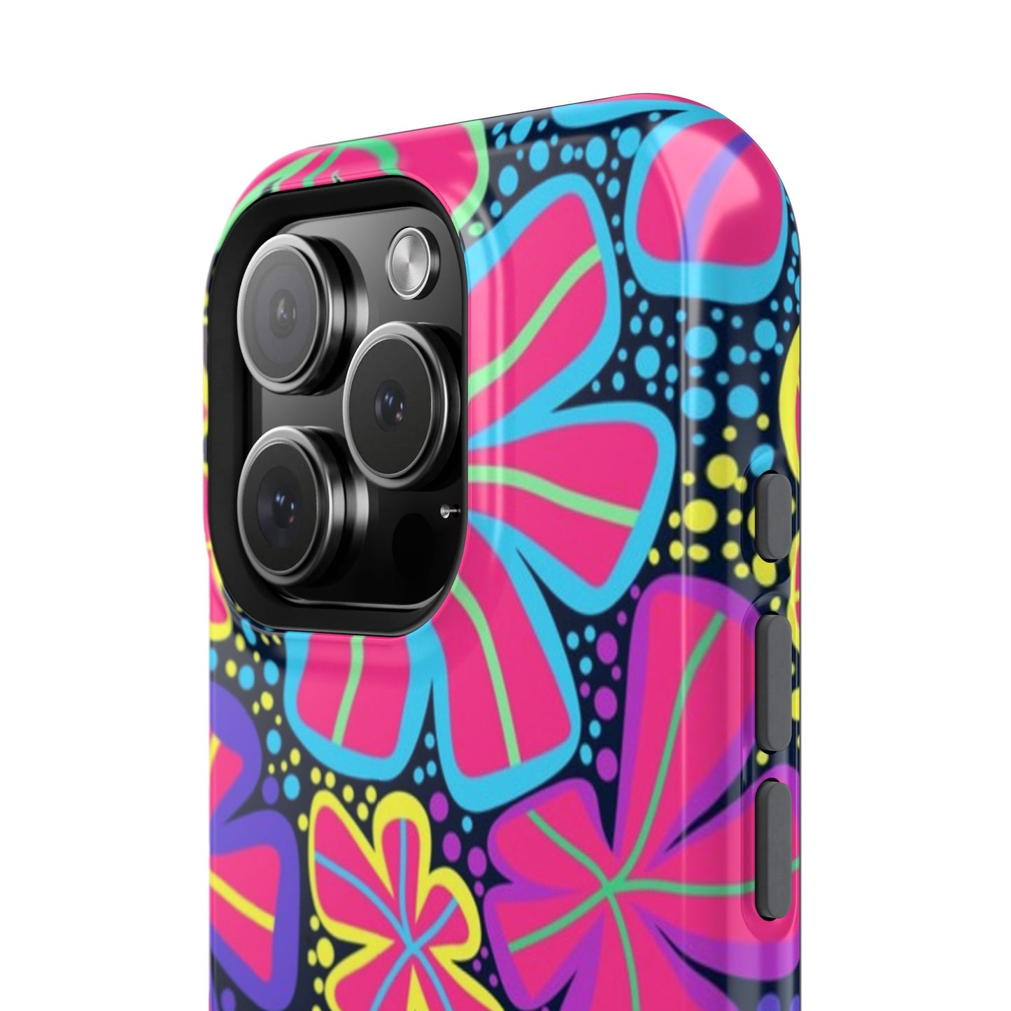 DriftKind Floral Case — Vibrant Butterfly Impact Cover