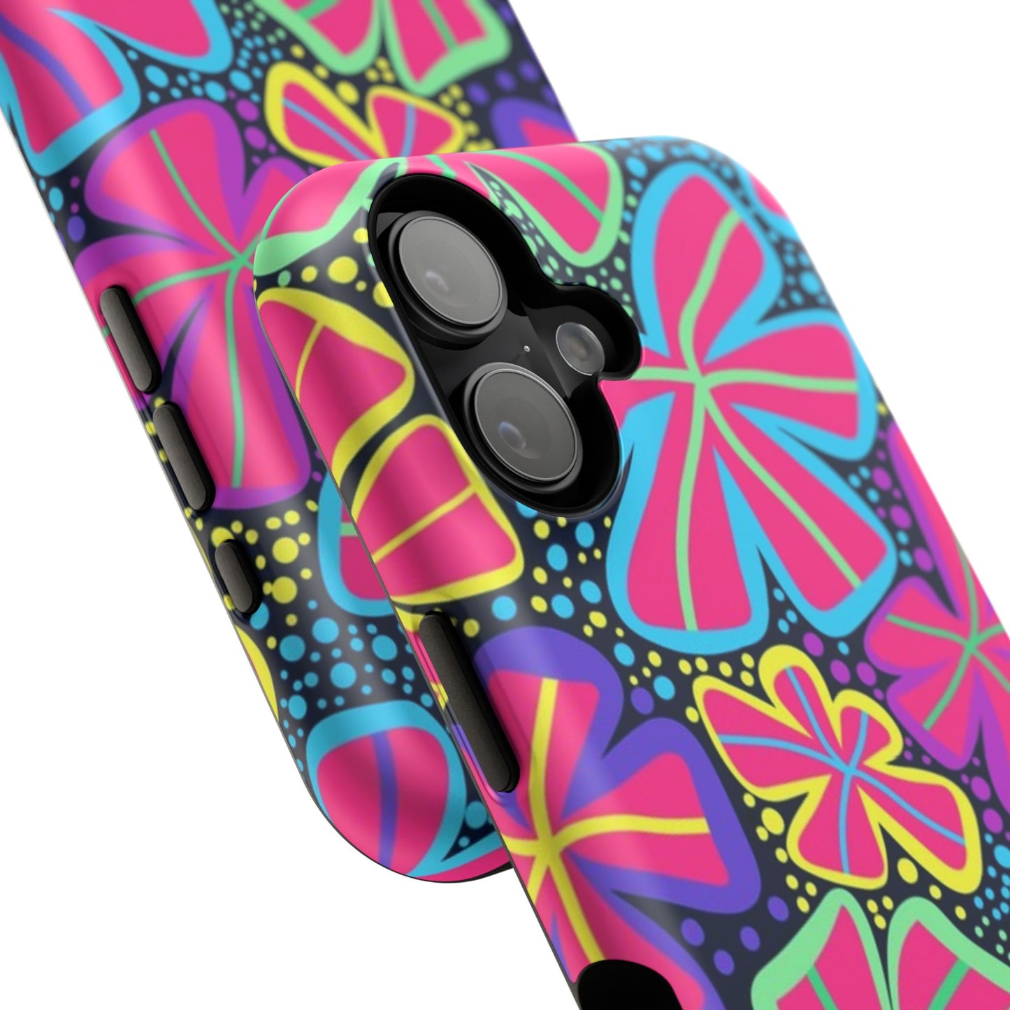 DriftKind Floral Case — Vibrant Butterfly Impact Cover