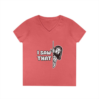 DriftKind Humor Tee — “I Saw That” Casual Women’s Top