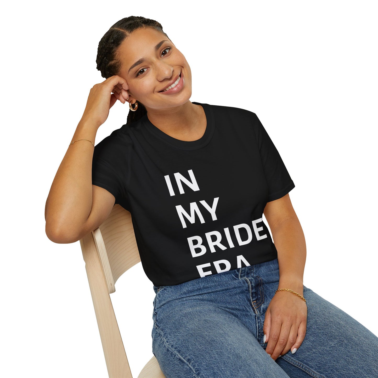 In My Bride Era Shirt — Chic Bachelorette & Wedding Planning Tee