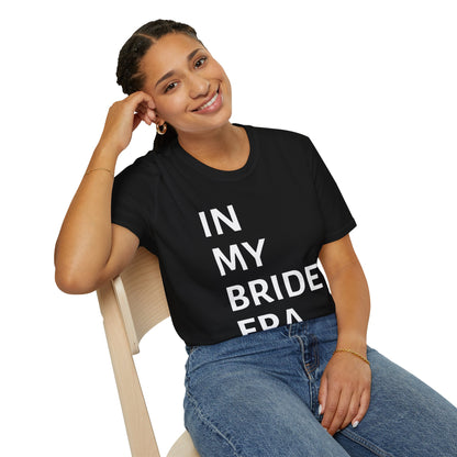 In My Bride Era Shirt — Chic Bachelorette & Wedding Planning Tee