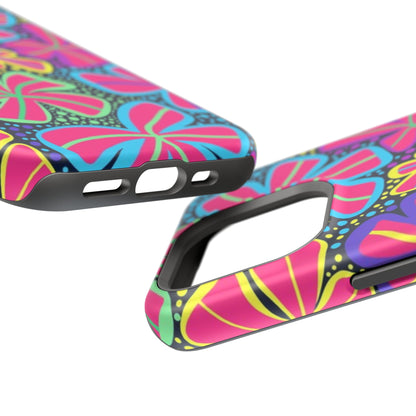 DriftKind Floral Case — Vibrant Butterfly Impact Cover