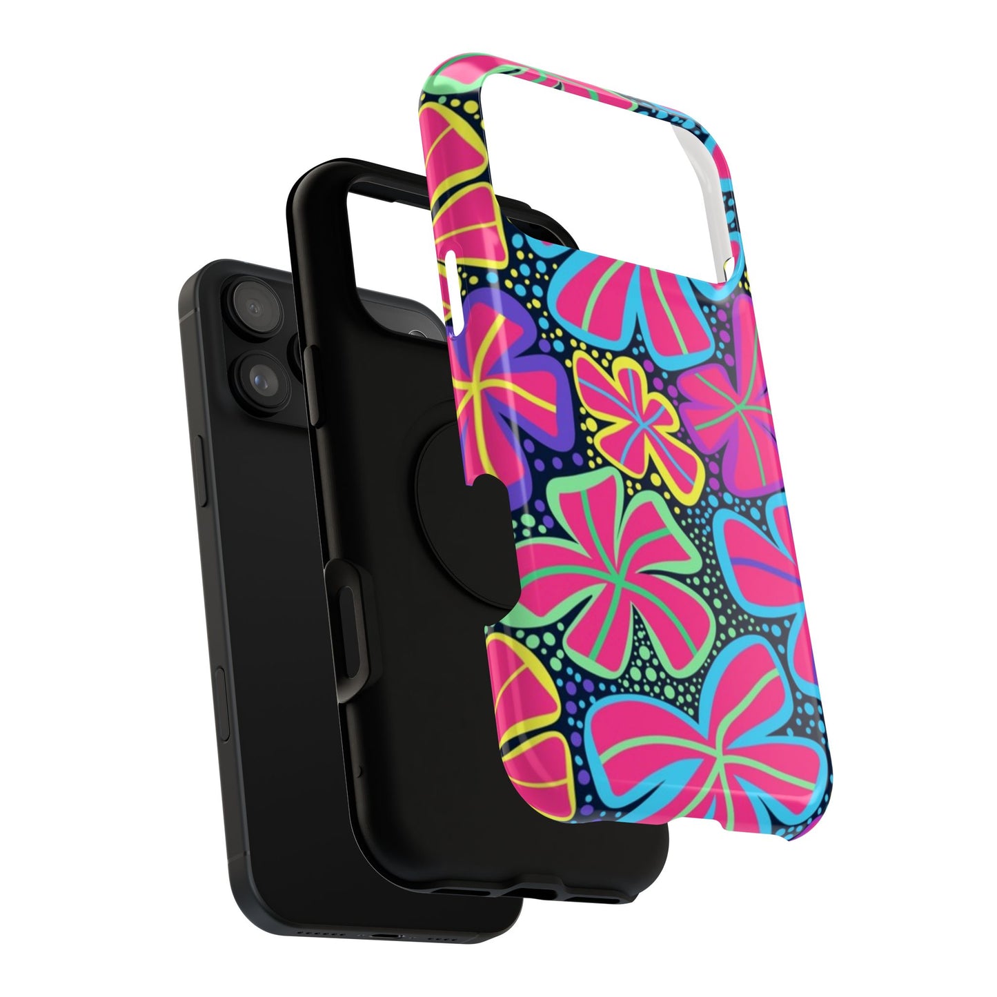 DriftKind Floral Case — Vibrant Butterfly Impact Cover