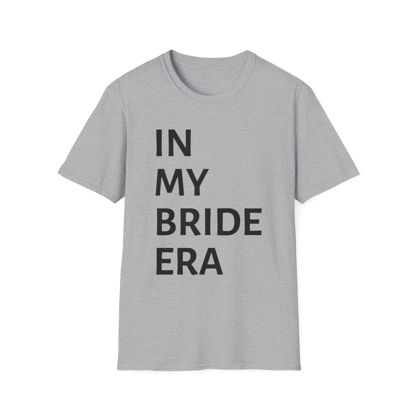 In My Bride Era Shirt — Chic Bachelorette & Wedding Planning Tee