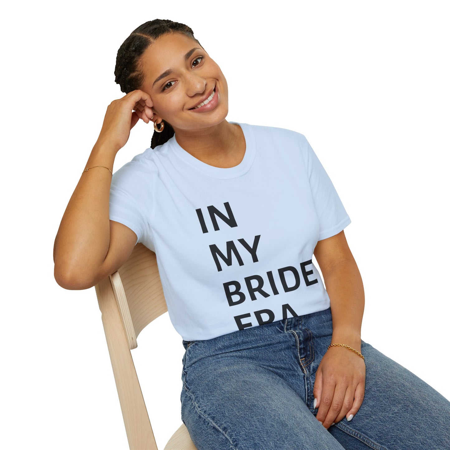 In My Bride Era Shirt — Chic Bachelorette & Wedding Planning Tee