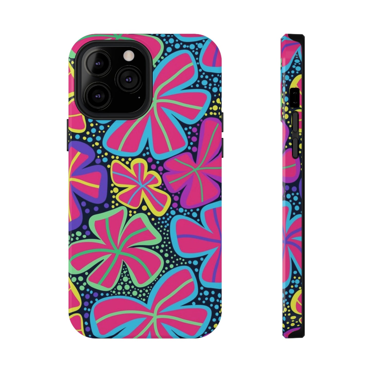 DriftKind Floral Case — Vibrant Butterfly Impact Cover