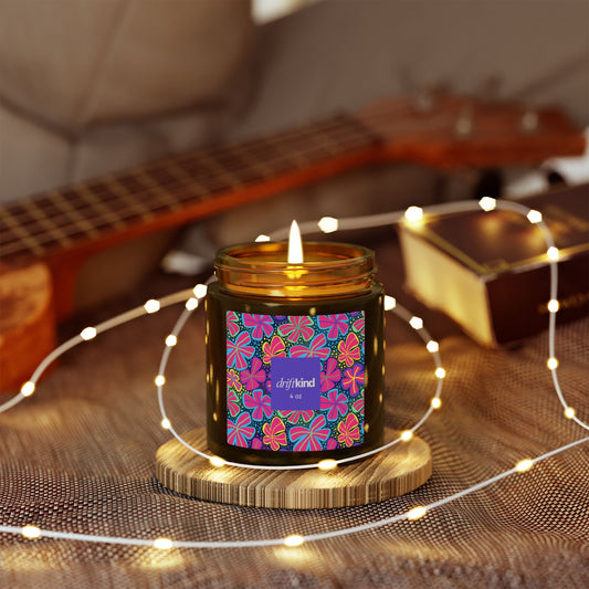 DriftKind Tropical Floral Candle (4oz / 9oz)