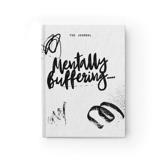 DriftKind Ruled Journal — “Mentally Buffering” Thought Dump Notebook