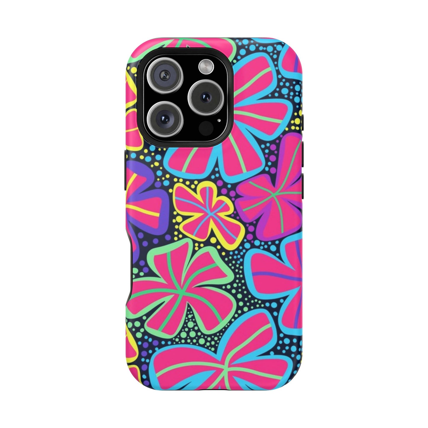 DriftKind Floral Case — Vibrant Butterfly Impact Cover