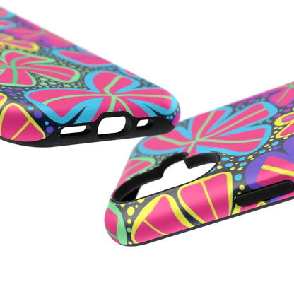 DriftKind Floral Case — Vibrant Butterfly Impact Cover