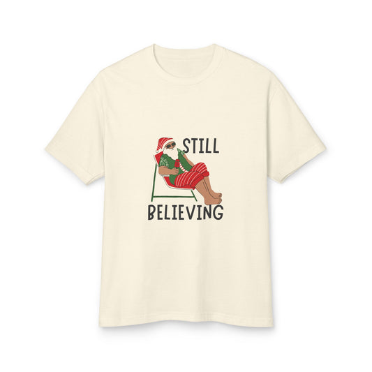 Vintage Santa Tee — Still Believing Retro Holiday T-Shirt