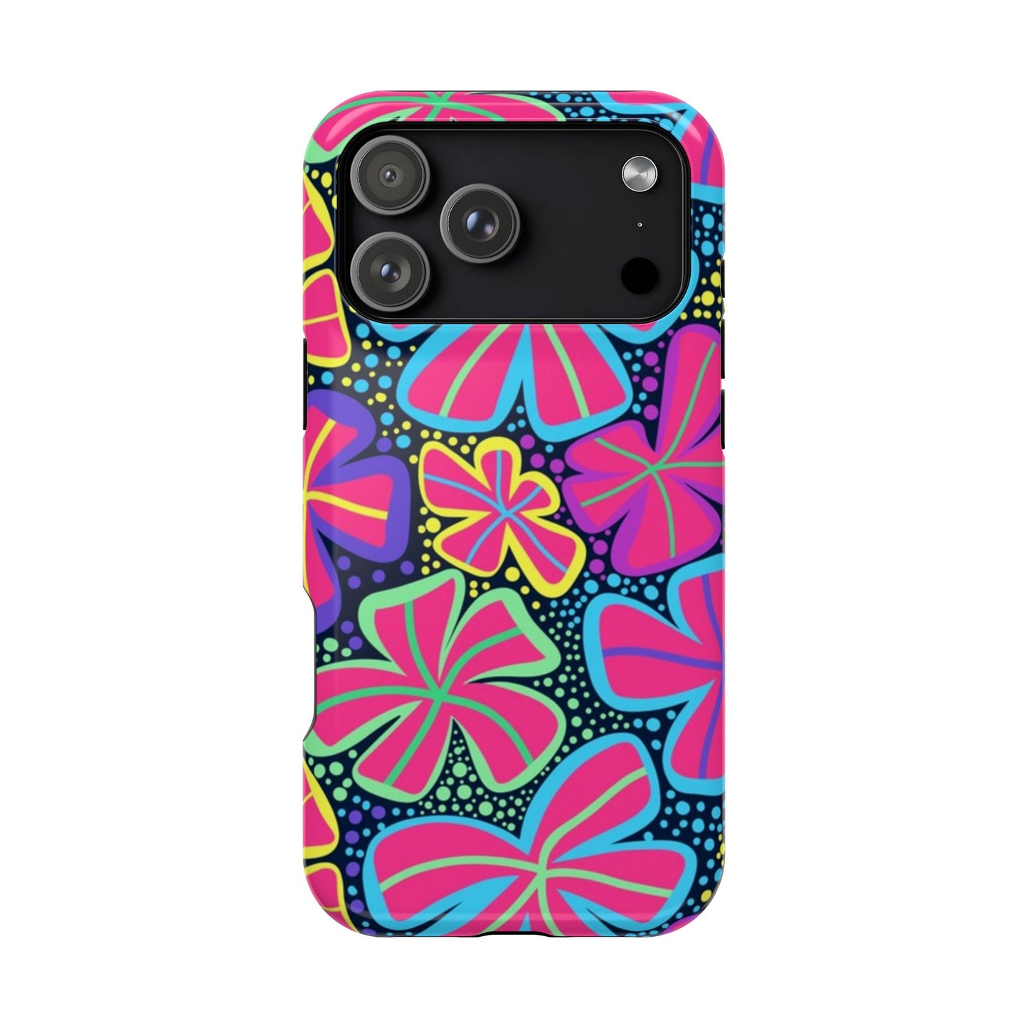 DriftKind Floral Case — Vibrant Butterfly Impact Cover