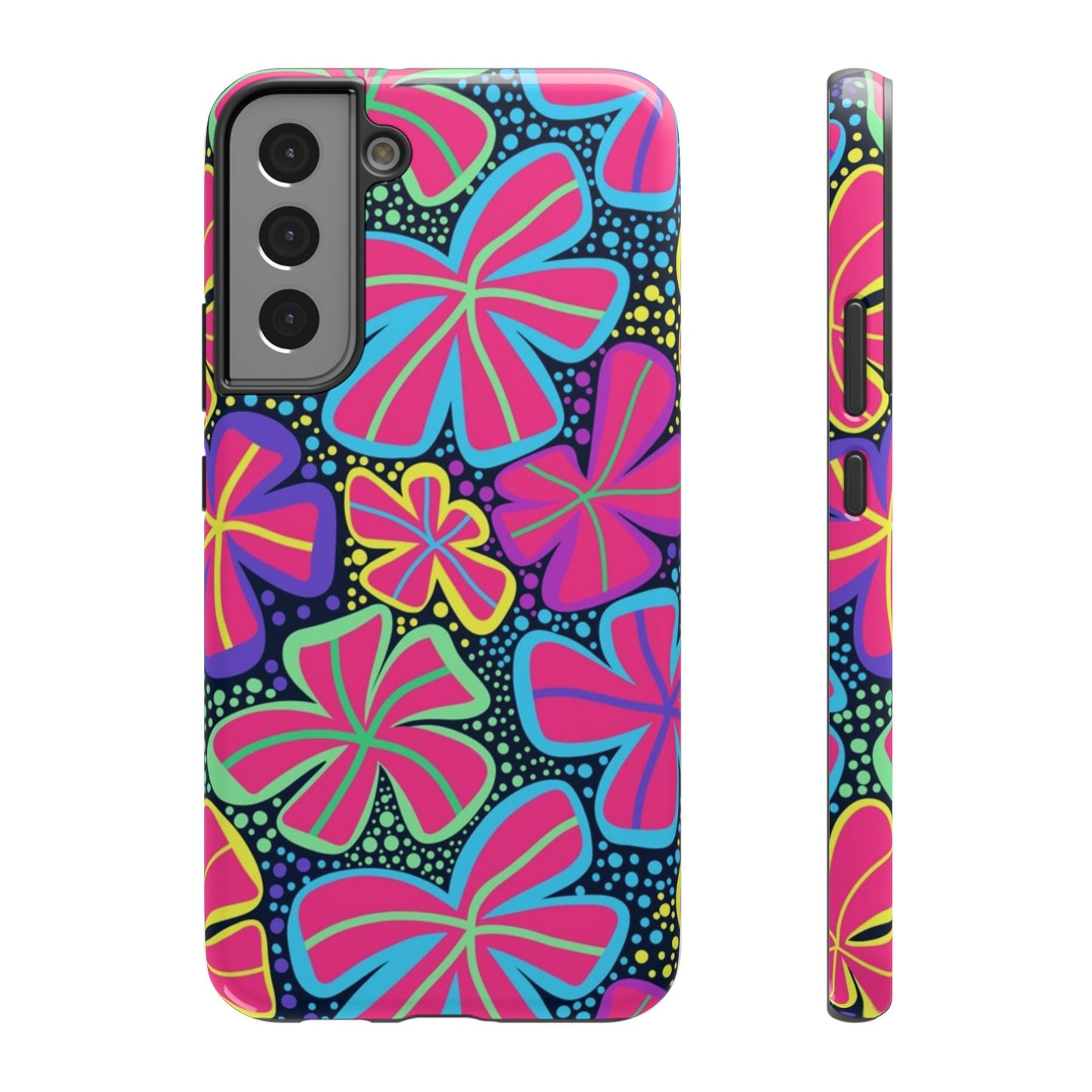 DriftKind Floral Case — Vibrant Butterfly Impact Cover