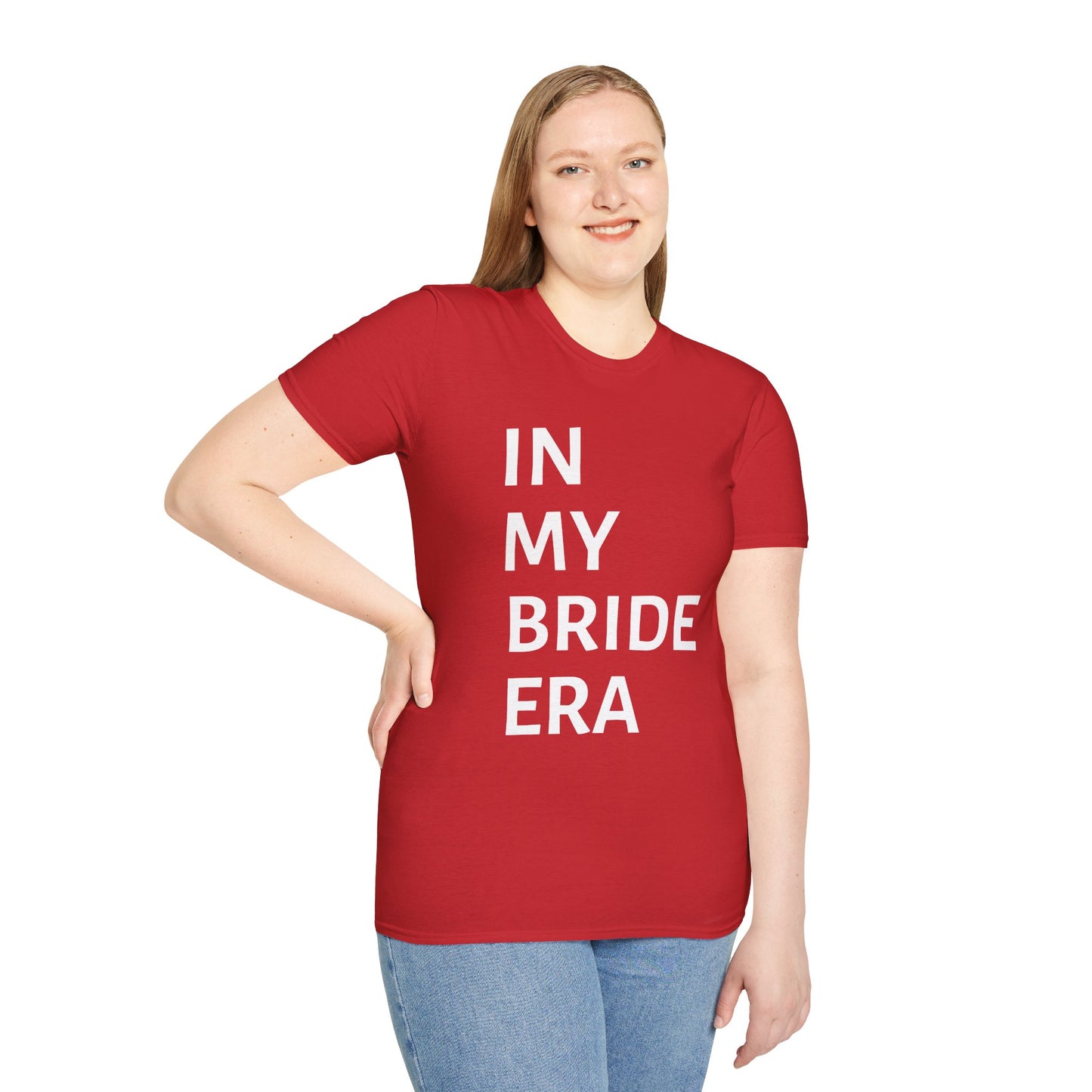In My Bride Era Shirt — Chic Bachelorette & Wedding Planning Tee