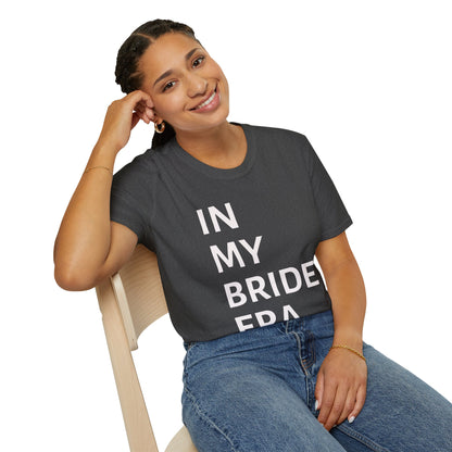 In My Bride Era Shirt — Chic Bachelorette & Wedding Planning Tee