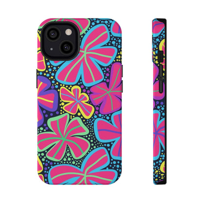 DriftKind Floral Case — Vibrant Butterfly Impact Cover