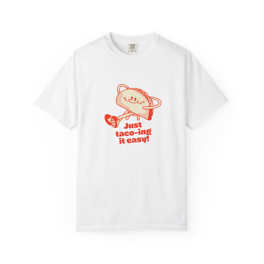 Cute Taco Character Tee —Everyday Unisex T-Shirt