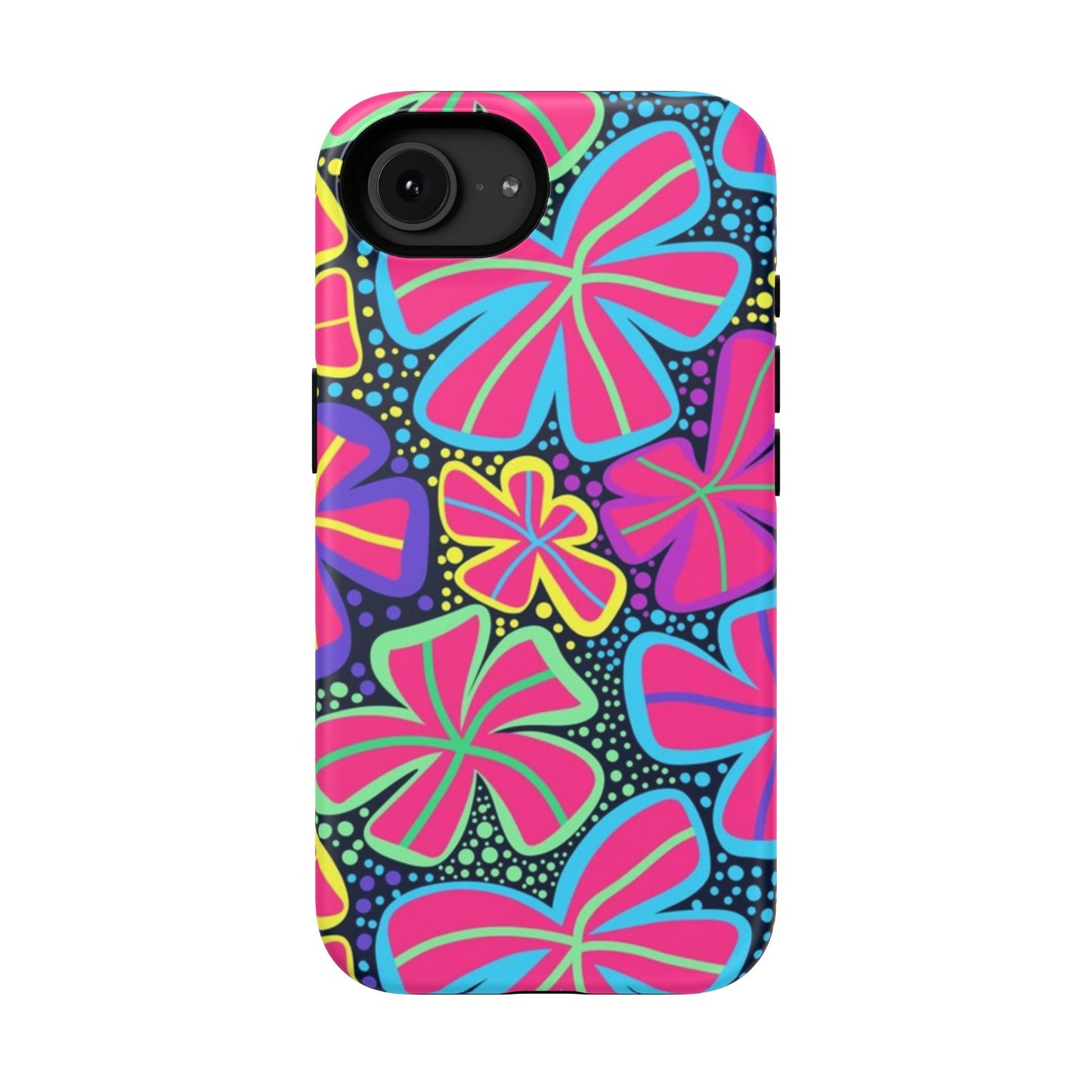 DriftKind Floral Case — Vibrant Butterfly Impact Cover