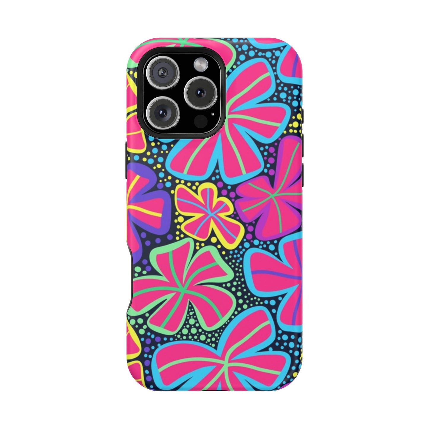 DriftKind Floral Case — Vibrant Butterfly Impact Cover