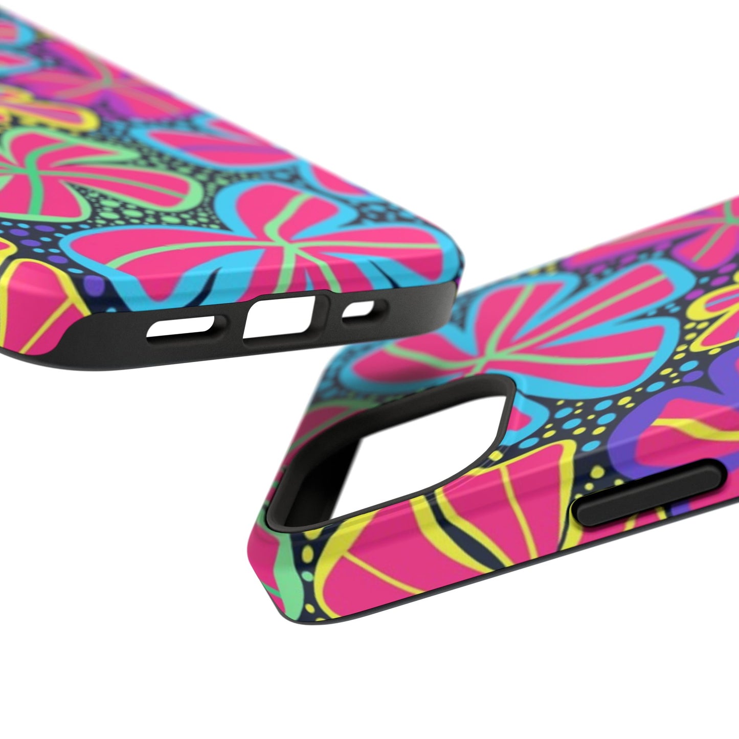 DriftKind Floral Case — Vibrant Butterfly Impact Cover